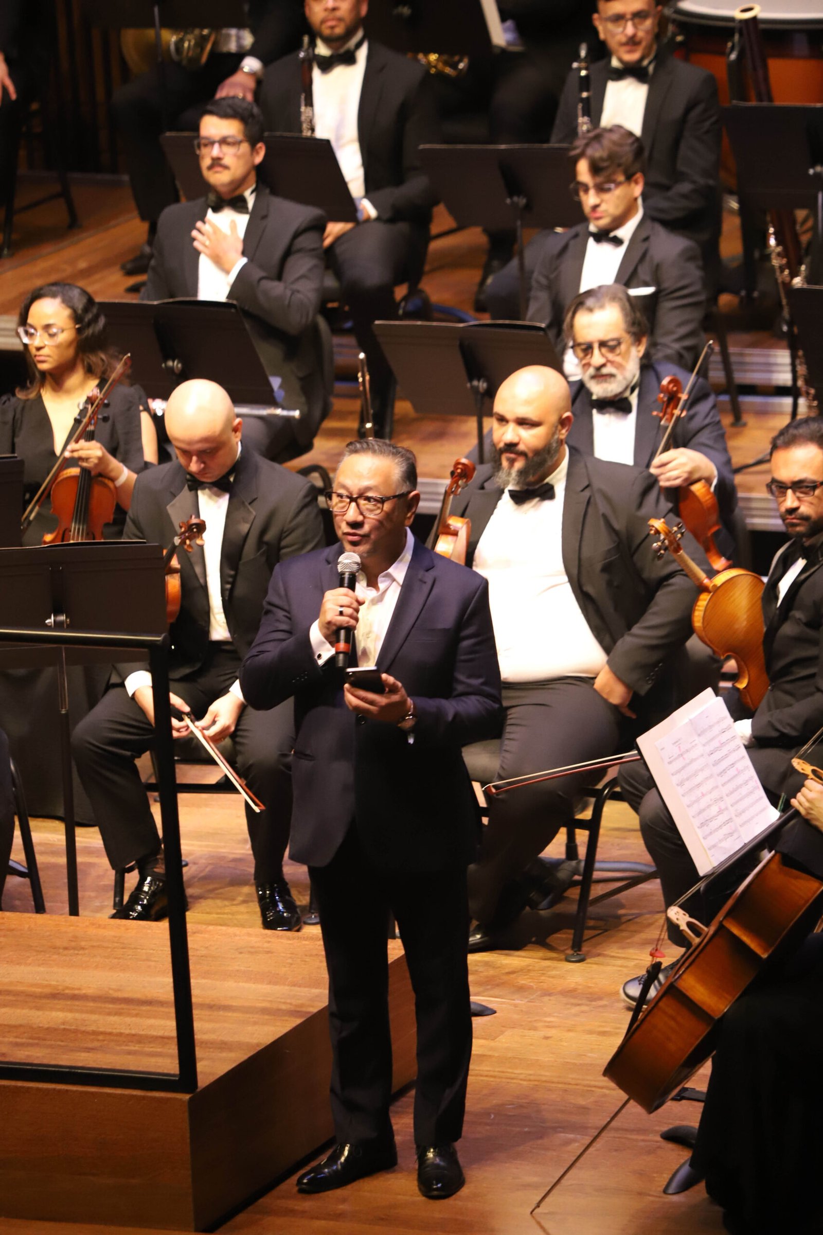 31.08.2025 - Orquestra Innovare, presentação no Teatro Cultura Artística, em São Paulo. Regência Fernando Mathias. Foto: Helcio Nagamine