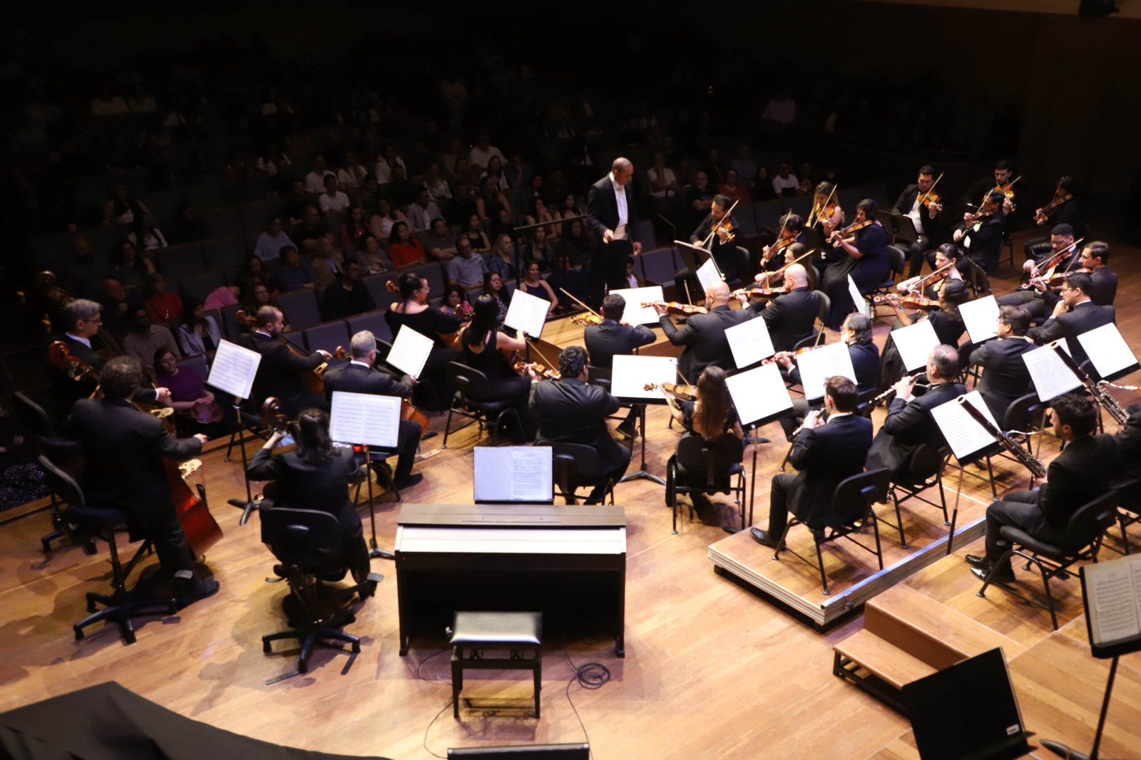31.08.2025 - Orquestra Innovare, presentação no Teatro Cultura Artística, em São Paulo. Regência Fernando Mathias. Foto: Helcio Nagamine